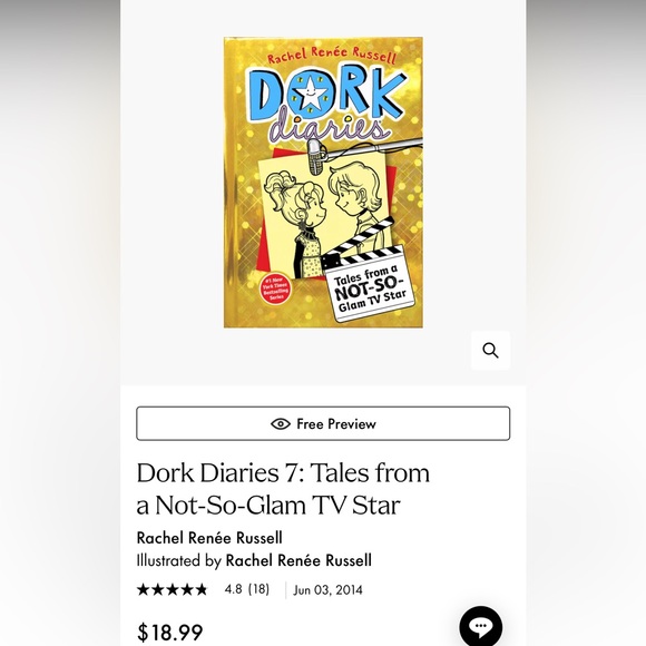 dork diaries 7 tales from a not-so-glam tv star book - Picture 6 of 7